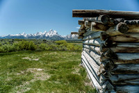 Cunningham Cabin and Tetons