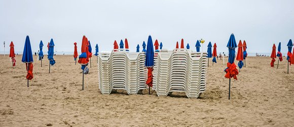 The Umbrellas of Deauville