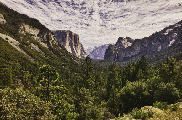 Yosemite Tunnel View HDR