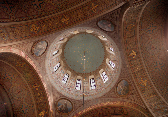 Russian Cathedral Ceiling